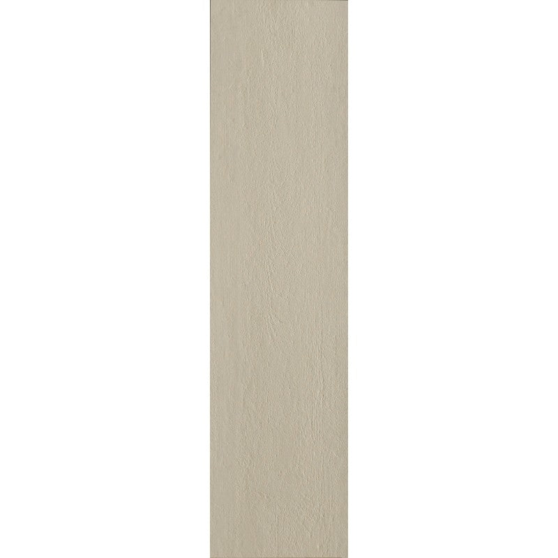 Mutina Flow Piastrella Rettificato Cm 15x120 In Gres Porcellanato Smooth Soft Spazzolato Sand