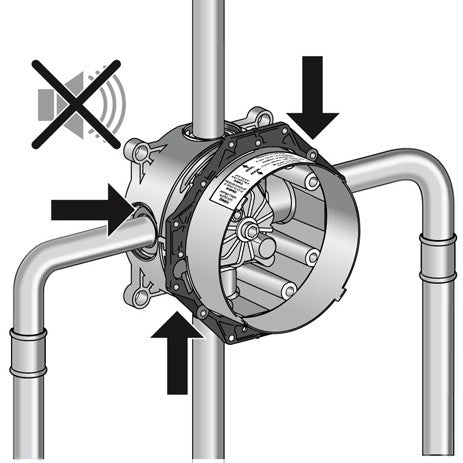 Hansgrohe Ibox Universal Corpo Incasso per Miscelatore vasca doccia e termostatici 01800180