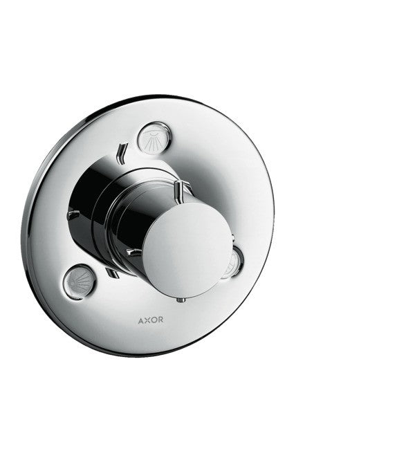 Set Esterno Deviatore 3 Vie E Trio Stop 2 Vie Con Arresto senza parte incasso cromo Hansgrohe Starck 10930000