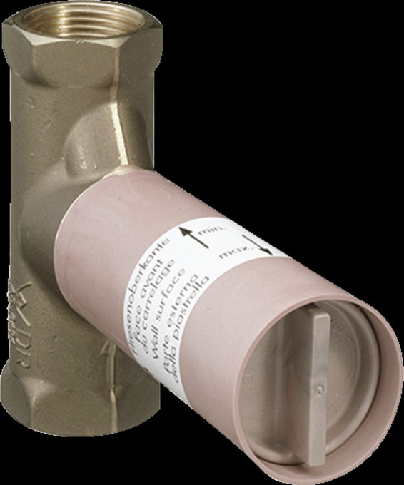 Hansgrohe 15973180 Corpo incasso 52 l/min valvola d'arresto stelo connessione DN15