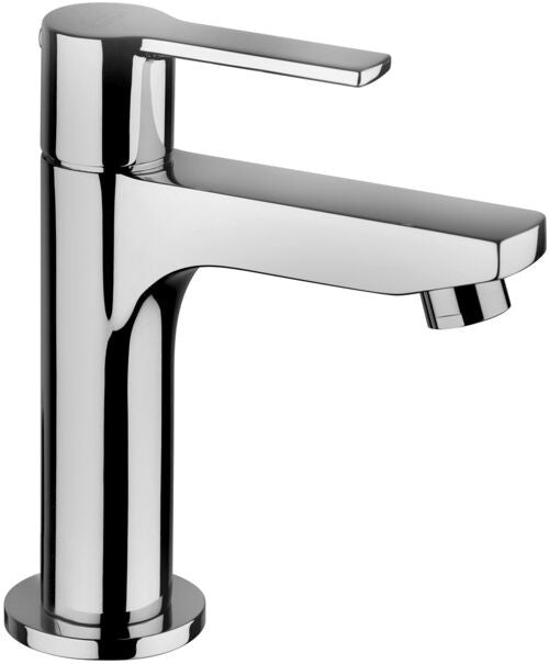 Paffoni Red Red090 Rubinetto lavabo Cigno Solo Acqua Fredda, vista frontale su sfondo bianco