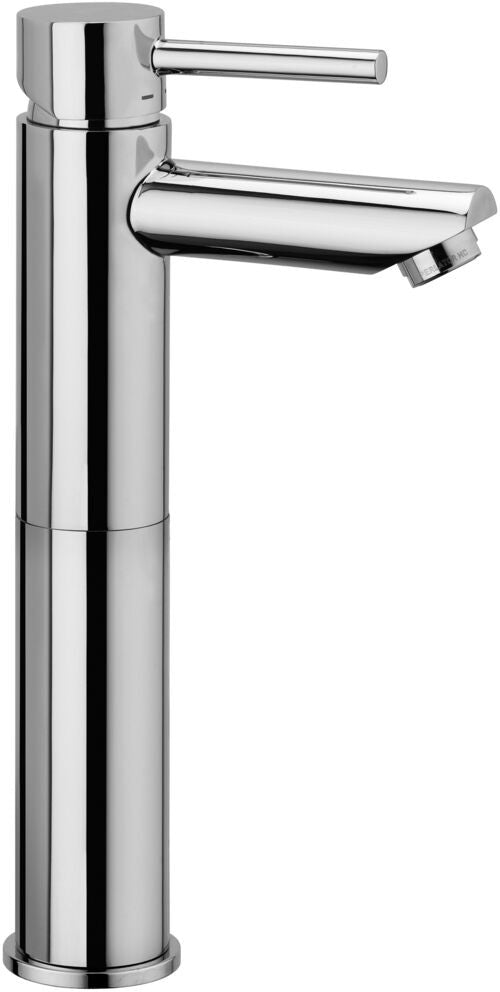 Paffoni Stick Sk071h 120 Miscelatore lavabo alto senza, vista frontale su sfondo bianco