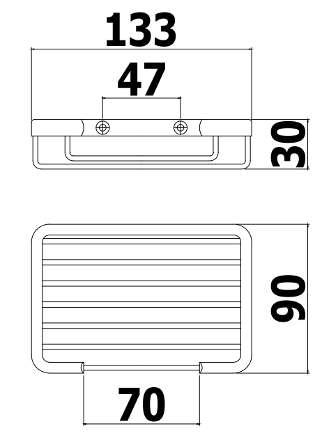 Paffoni zpor006 griglia vasca doccia portasapone cromo
