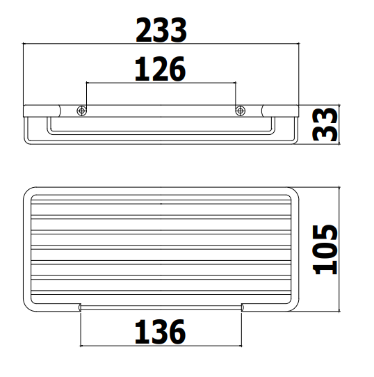 Paffoni zpor007 griglia vasca portasapone doccia cromo