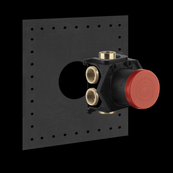 Corpo Incasso Deviatore 5 Uscite Cromo Ispa 43287 Gessi