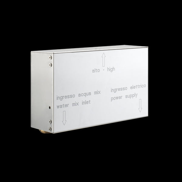 Gessi Ispa 39897 Corpo Incasso Bocca Erogazione Doccia a cascata Con Luce