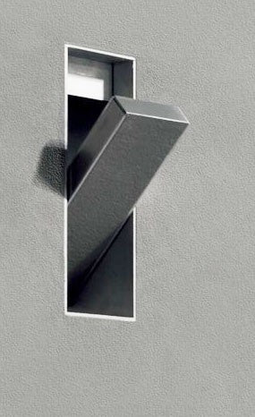 Antonio Lupi Design Sesamo1 Appendi Abiti Da Incasso A Parete In Acciaio Inox