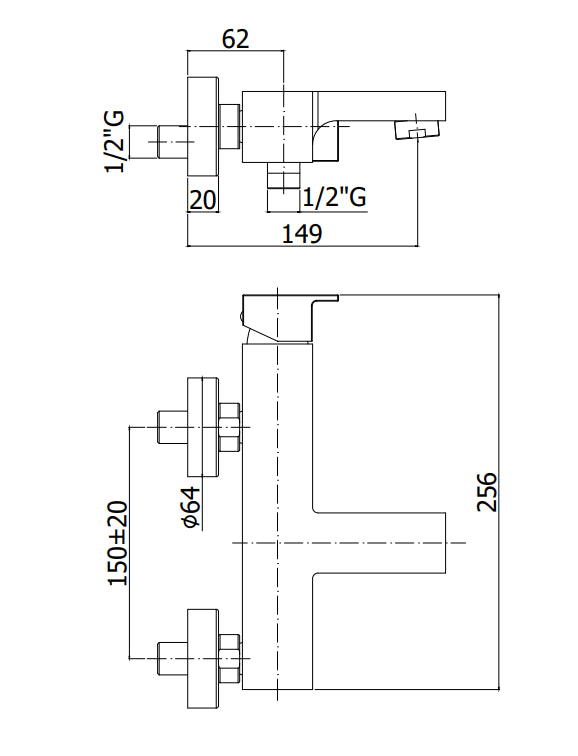 Paffoni Elle El026 Miscelatore Esterno Vasca Con Set Doccetta Cromo