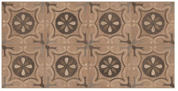 Pavimento 20x20 decorativo Effetto Legno In Gres Porcellanato Classic 03 Intarsi CSAICL0320 Ceramica Sant Agostino