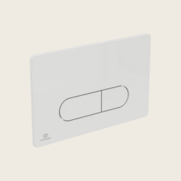 Placca comando meccanico per cassette Prosys bianco Oleas M1 R0115AC Ideal Standard