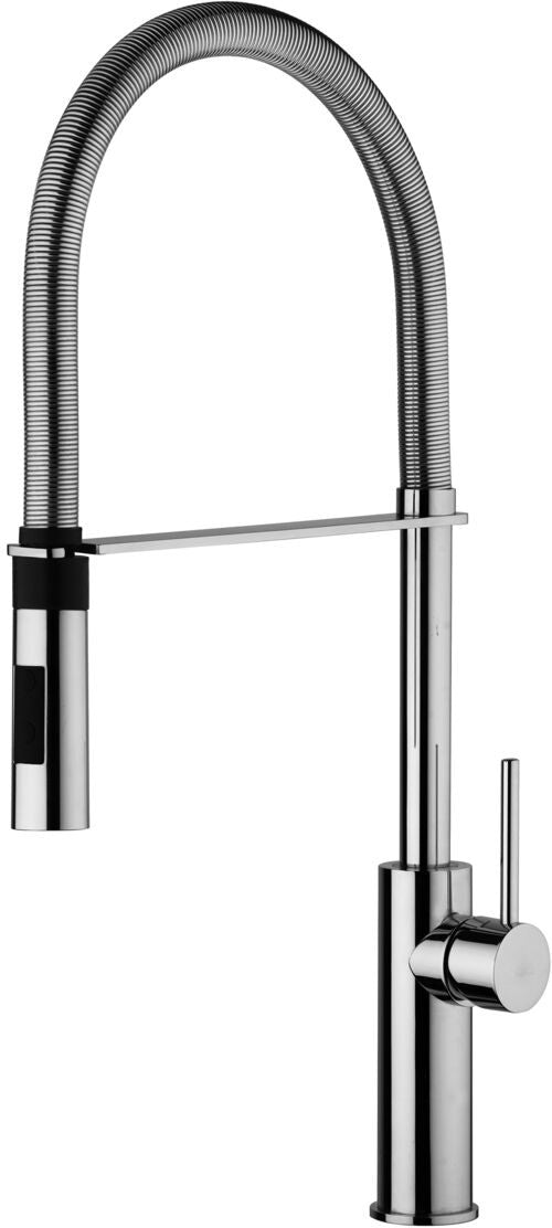 Paffoni Light Miscelatore lavello canna orientabile 2 Getti cromo LIG179