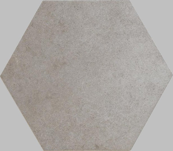 Pavimento rivestimento 21x18,2 esagonale effetto cemento in Gres Porcellanato 9,5 mm Polvere Ceramica Ragno Rewind