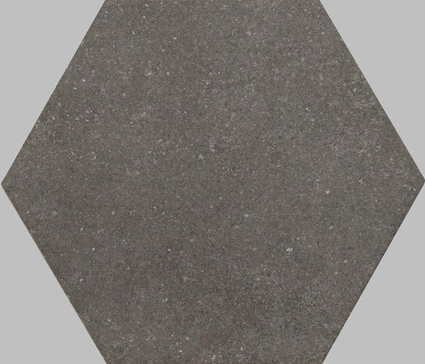 Pavimento rivestimento 21x18,2 esagonale effetto cemento 9,5 mm in gres porcellanato Peltro Ceramiche Ragno Rewind 00R4CP16