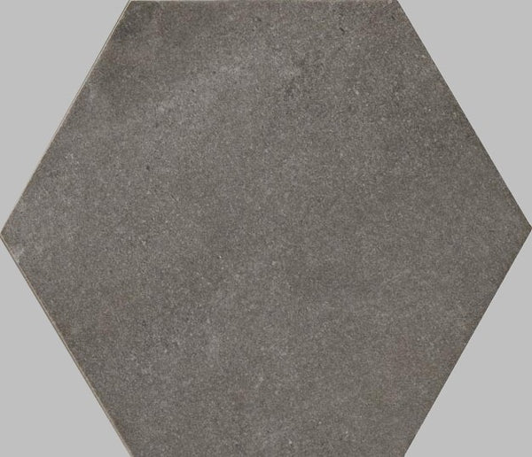 Pavimento rivestimento 21x18,2 esagonale effetto cemento 9,5 mm in gres porcellanato Peltro Ceramiche Ragno Rewind 00R4CP16