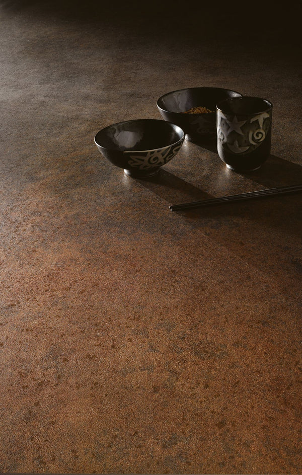 Cotto D'Este Kerlite Metal 5 Plus Pavimento Rivestimento 100x100 Cm 5,5 Mm In Porcellanato Ceramico Sottile Corten