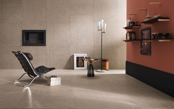 Cotto D'Este X-Beton 14mm Pavimento Rivestimento 90x90 Cm In Gres Porcellanato Spessorato Satinato Rettificato Dot 30