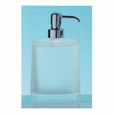 Colombo Time w4281 Dispenser spandisapone liquido da Appoggio in Vetro Acidato Naturale