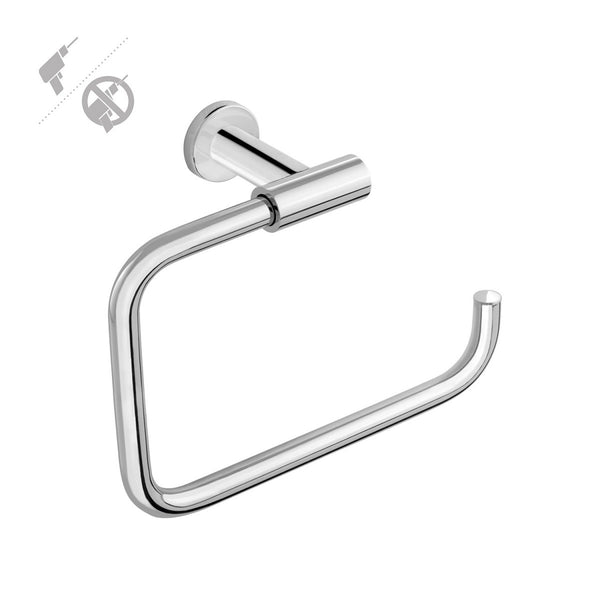 Portasalviette ad Anello a muro o adesivo Cromo Architect 2050172D Cosmic