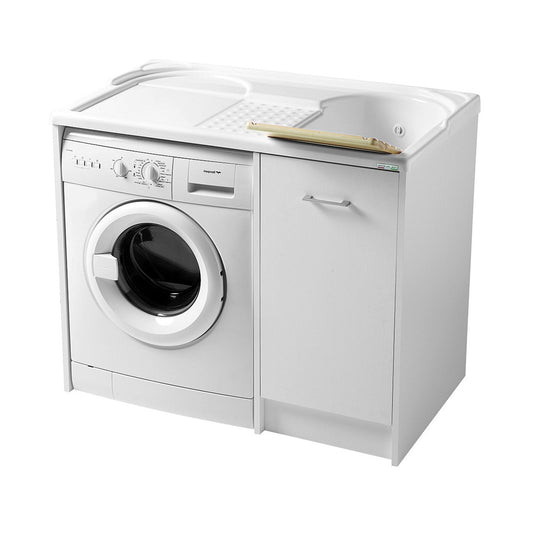 Mobile lavatoio 106x50 con vasca destra e alloggio lavatrice Domestica DL1051B Colavene