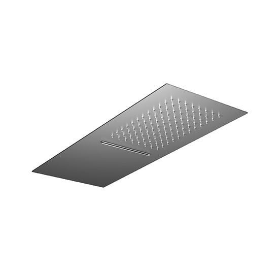 Antonio Lupi Bilastra Lu Soffione 20x50 a Cascata in Acciaio inox Lucido