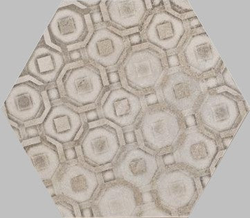 Pavimento rivestimento 21x18.2 Decoro esagonale cementine freddi Ragno Rewind 00R4DVR6