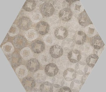 Pavimento rivestimento 21x18.2 Decoro esagonale cementine freddi Ragno Rewind 00R4DVR6