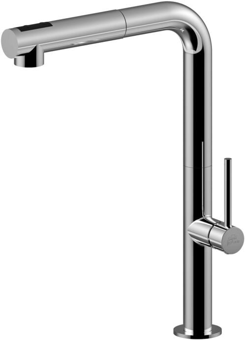 Paffoni Chef Ch985 Miscelatore lavello orientabile estraibile 2 getti cromo