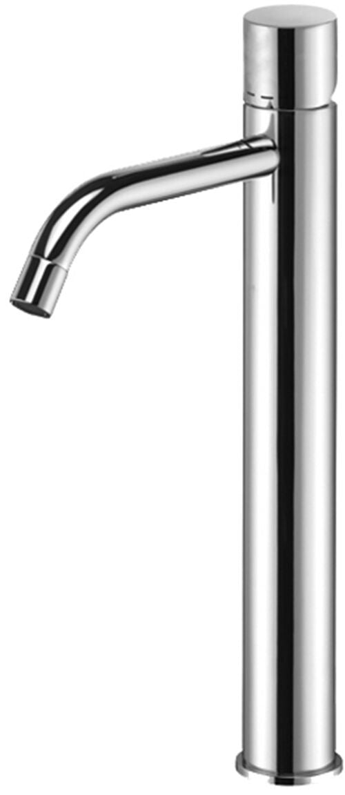 Paffoni Light Ligx081 Miscelatore Lavabo Alto per ciotola, vista frontale su sfondo bianco