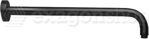 Paffoni Stick Zsof034 Braccio Doccia Lusso 40 Cm Per Soffione Nero Opaco