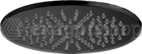 Paffoni Stick Zsof074 Soffione Master 225 Mm Con Snodo Nero Opaco