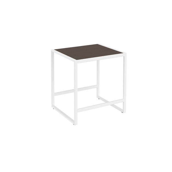 Sgabello bagno Bianco Rovere Scuro The Grid 6065195 Cosmic