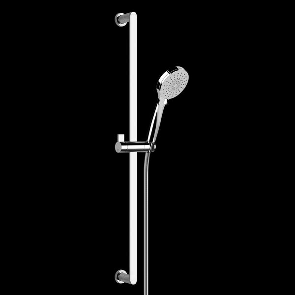 Asta Saliscendi Con Doccetta Anticalcare Tre Getti E Flessibile 150 Cm Cromo Gessi Emporio Shower 47243