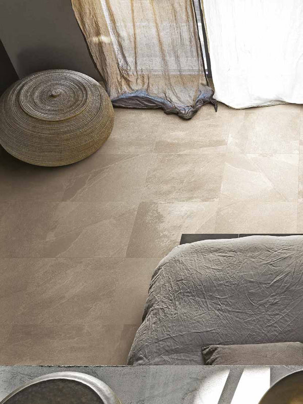 Cerim Natural Stones Pavimento Rivestimento 60x120 Cm Rettificato 10mm Effetto Pietra In Gres Porcellanato Smaltato Cream