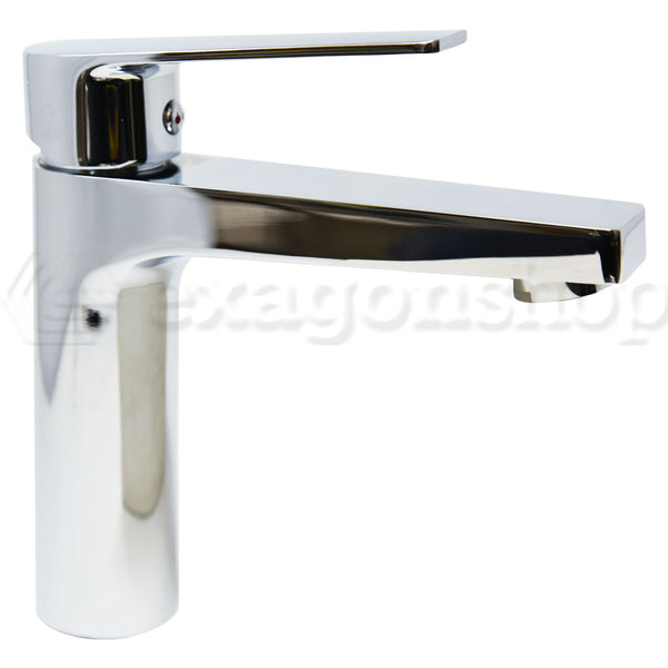 Bridge coppia miscelatori monocomando per lavabo e bidet cromo