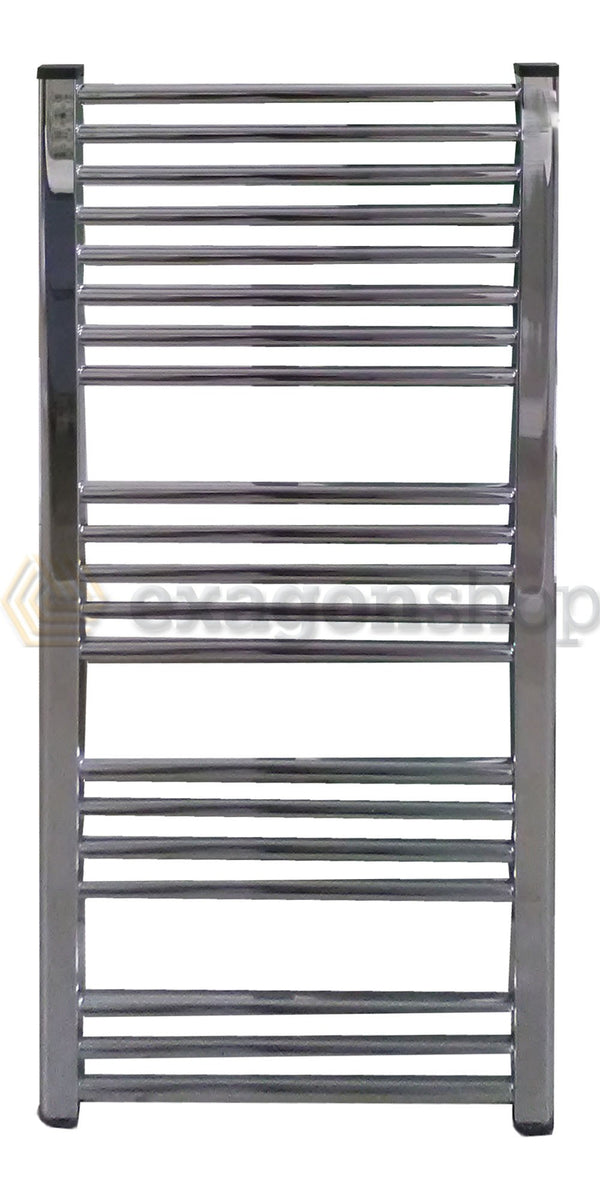 Lazzarini Radiatore Scaldasalviette Dritto Termoarredo Bolzano 1188x500 mm 345 w in acciaio cromo