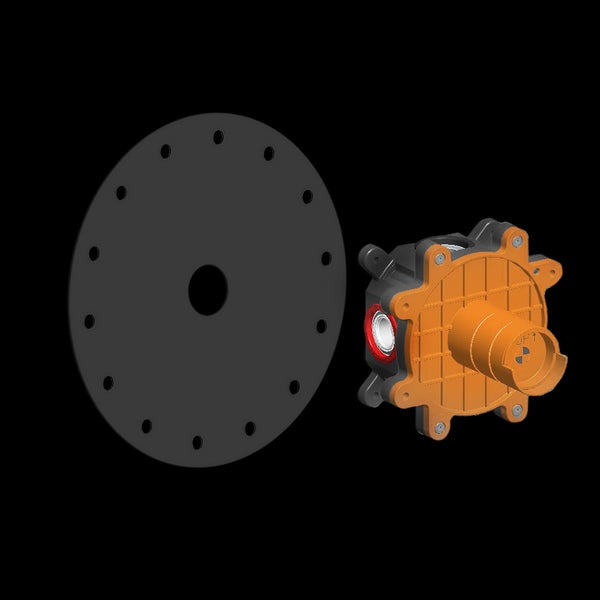 Gessi Parte Incasso A Tenuta Per Miscelatore Con Bocca Cromo Cono 45097