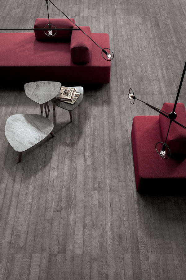 Cotto D'Este Kerlite Cement Project 5 Plus Pavimento Rivestimento 50x150 Cm In Porcellanato Ceramico Sottile Color 30 Work