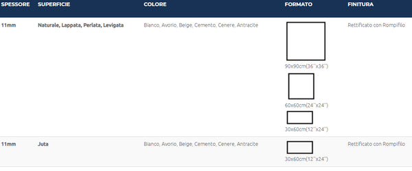 Pavimento Rivestimento 30x60 spessore 11 10 mm Lappato Rettificato Bianco Blutech BG-BT35 Blustyle