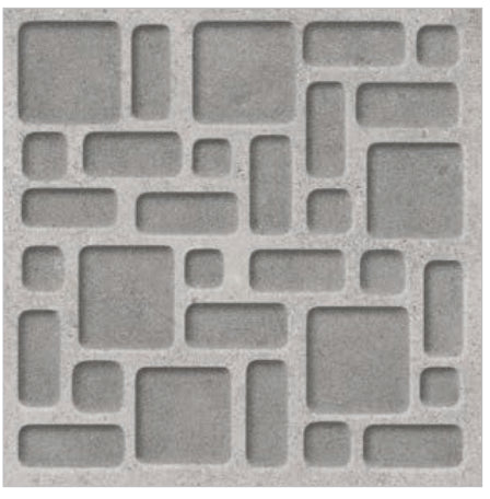 Rivestimento Decoro 60x60 Effetto Pietra Gres Porcellanato Rettificato Cold Ceramica Sant Agostino Highstone CSAHS7DC60