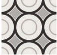 Pavimento Rivestimento 20x20 decoro Ceramica Sant Agostino Patchwork B&W 05