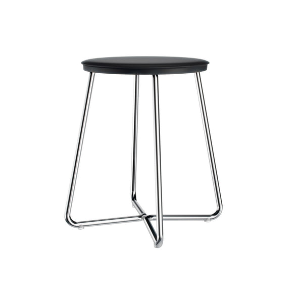 Sgabello Cromo Nero Satinato Architect 2903606 Cosmic