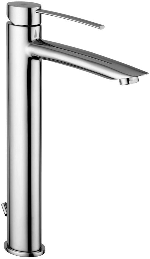 Paffoni Birillo Br081k Miscelatore Lavabo alto per ciotola, vista frontale su sfondo bianco