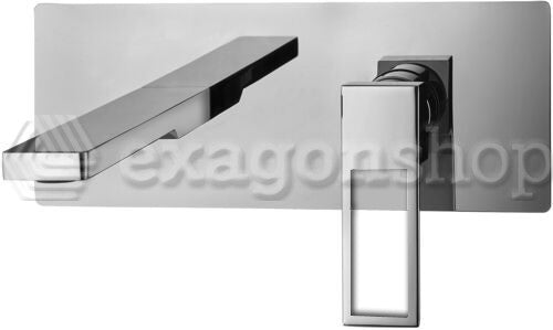 Paffoni Effe Ef105cr Miscelatore Lavabo Incasso Bocca 15 cm, vista frontale su sfondo bianco