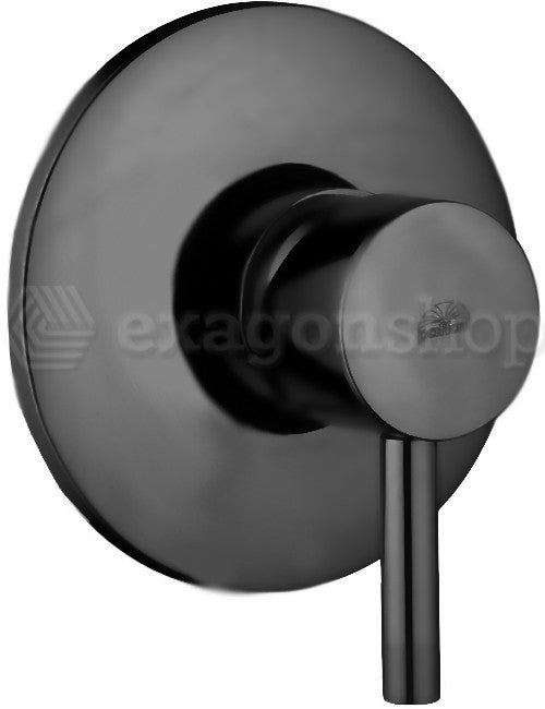 Paffoni Light Lig011no Miscelatore doccia Incasso Con, dettaglio ravvicinato della finitura e del marchio