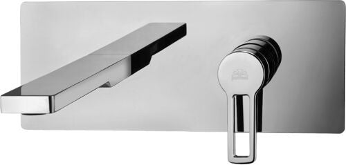 Paffoni Ringo Rin015 Miscelatore lavabo Incasso 2 Fori, vista frontale su sfondo bianco