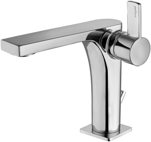 Paffoni Rock Ro075cr Miscelatore Lavabo Laterale Con, vista frontale su sfondo bianco