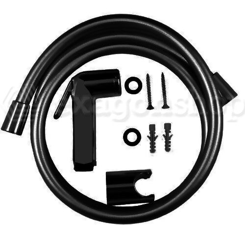 Paffoni Minorca Zdup099 set doccetta per bidet con flessibile in abs cromo