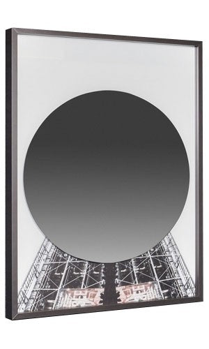 Specchio 54x75 a due strati Con Cornice Alluminio Collage212 Antonio Lupi