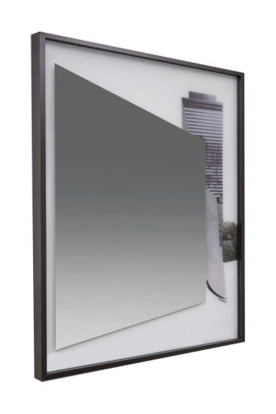 Antonio Lupi Collage213 Specchio 70x90 a due Strati Con Cornice In Alluminio