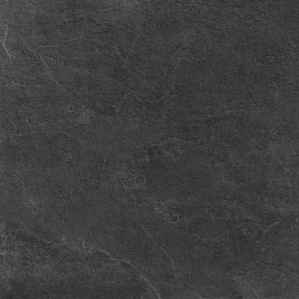 Pavimento Rivestimento 75x75 Rettificato Strutturato spessore 9,5 mm black Ragno Realstone Slate 00R61802